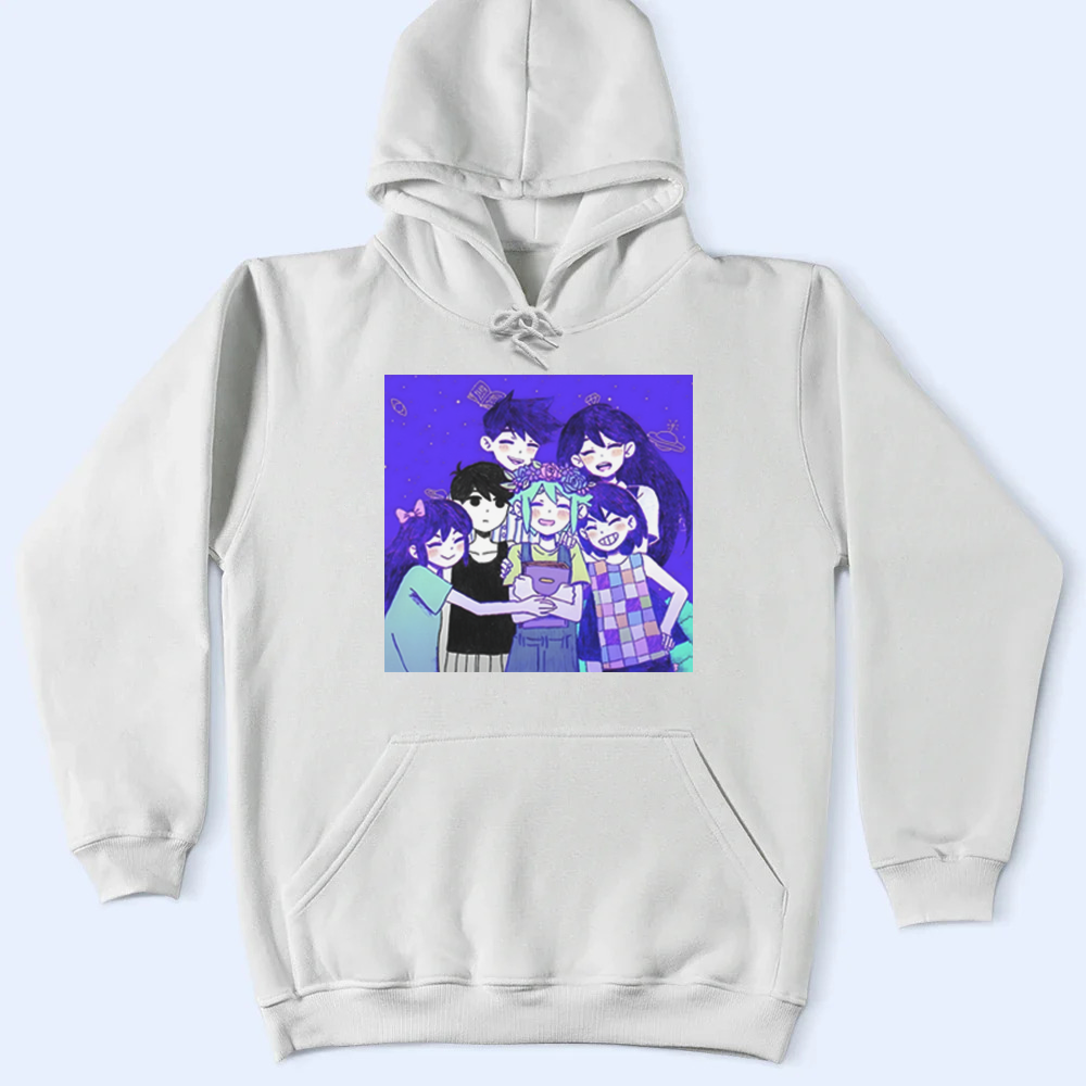 Omori Shirt, Faraway Town Friends Group Tee, Omori Merch Cartpitol