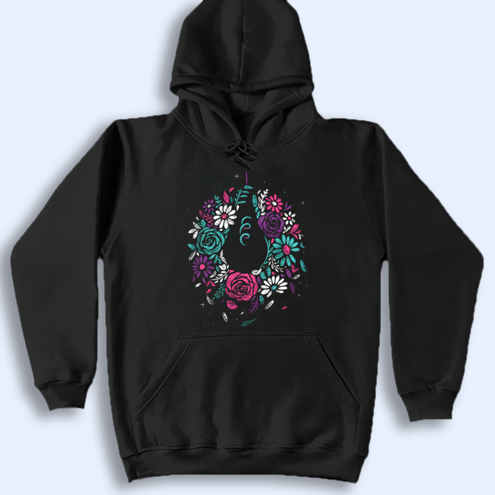Omori Shirt, Flower Crown Game Art T-Shirt, Basil-Inspired Fan Apparel Cartpitol
