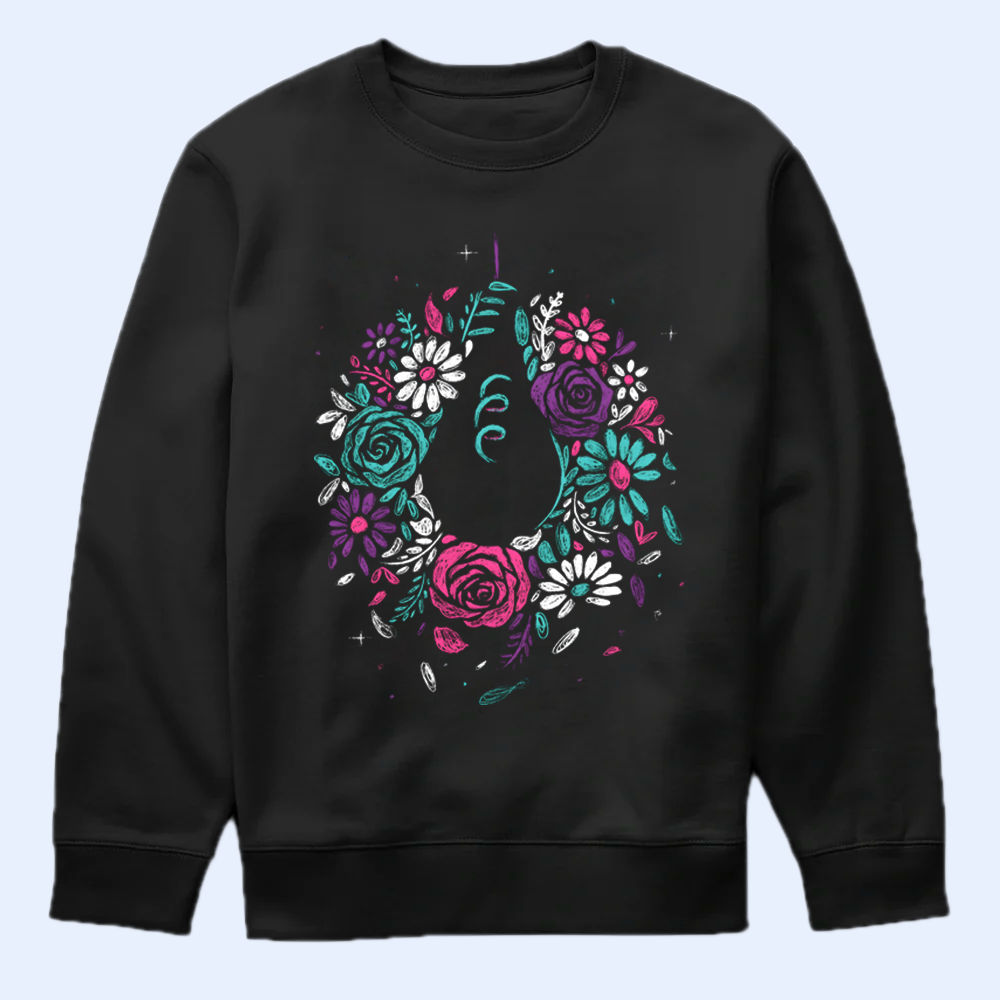 Omori Shirt, Flower Crown Game Art T-Shirt, Basil-Inspired Fan Apparel Cartpitol