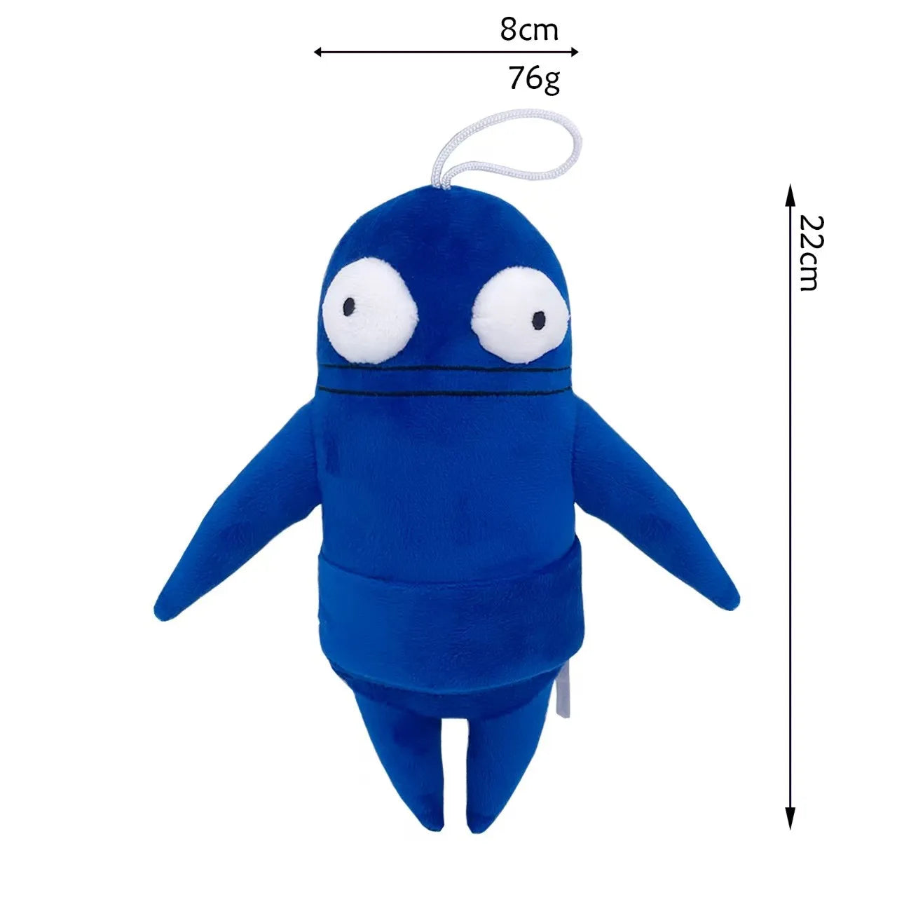 Soft R.E.P.O. Semibot plush toy, a blue robot character from the game.