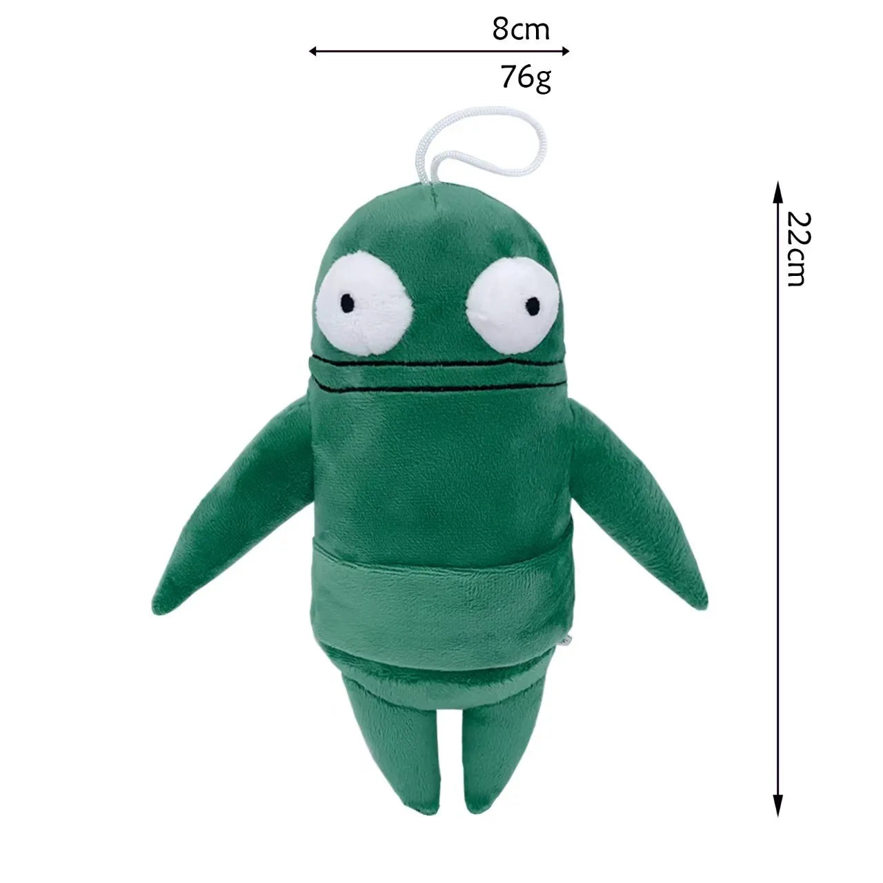 Soft R.E.P.O. Semibot plush toy, a forest robot character from the game.