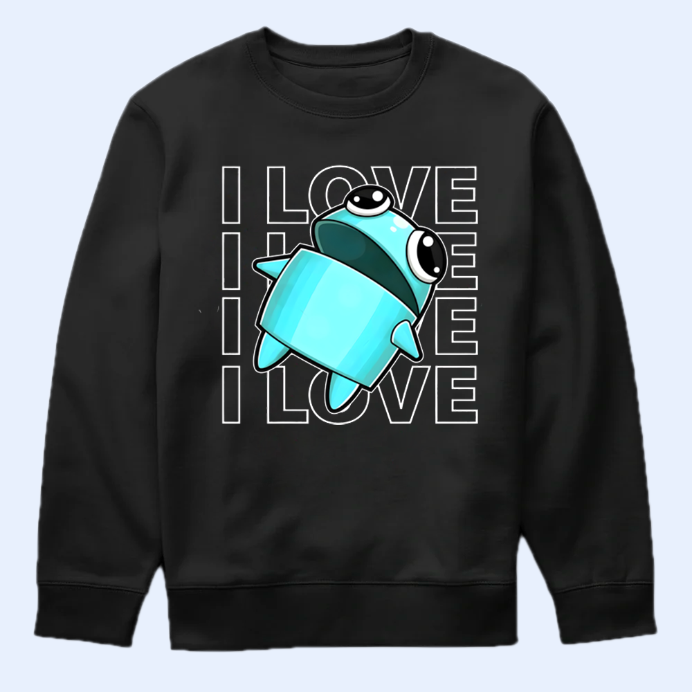 R.E.P.O. Player Character "I Love" Shirt - Gaming Fan Tee Cartpitol