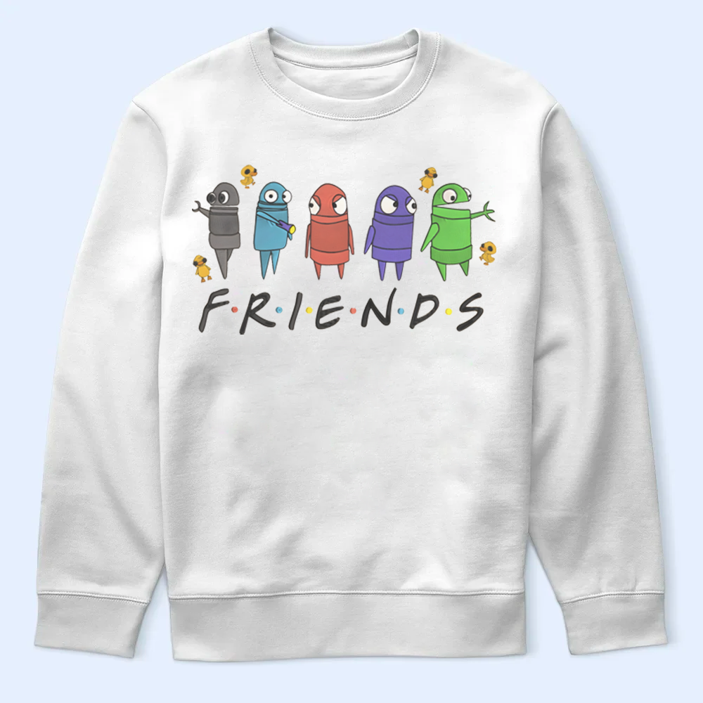 R.E.P.O. Robot Characters, Friends Style Shirt, Gaming R.E.P.O. Merch Cartpitol