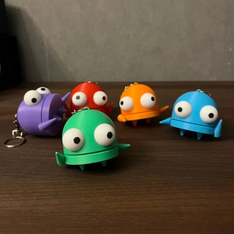 R.E.P.O. Semibot Robot Keychain - Gaming Bag Charm & Collectible Keyring Cartpitol