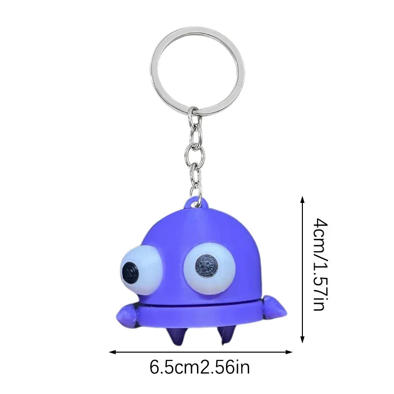 R.E.P.O. Semibot Robot Keychain - Gaming Bag Charm & Collectible Keyring Cartpitol