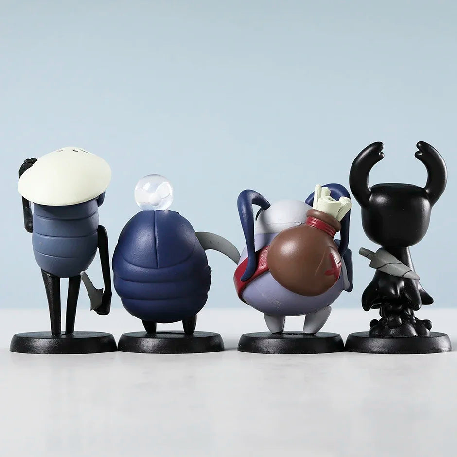 1pc Hollow Knight Silk Song Knight Hornet Grub Zote Quirrel Shade Cornifer Myla PVC Figure Model Ornament Toy Collection Gift Cartpitol