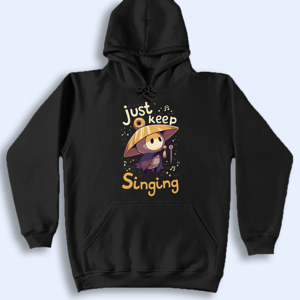 Sherma Shirt, 'Just Keep Singing' Silksong Tee Cartpitol
