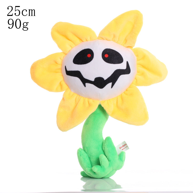 Hot Undertale Plush Toys 20-30cm Undertale Flowey Plush Stuffed Toys for Kids Gifts Cartpitol