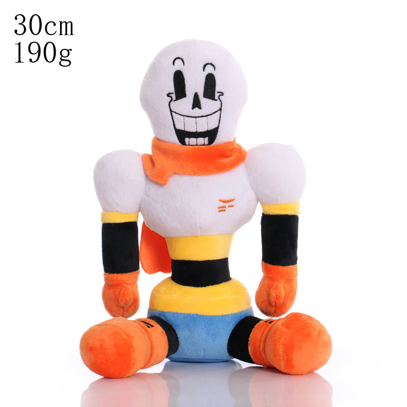 Hot Undertale Plush Toys 20-30cm Undertale Orange Papyrus Plush Stuffed Toys for Kids Gifts Cartpitol