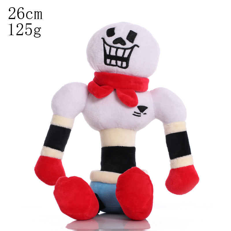 Hot Undertale Plush Toys 20-30cm Undertale Papyrus Plush Stuffed Toys for Kids Gifts Cartpitol
