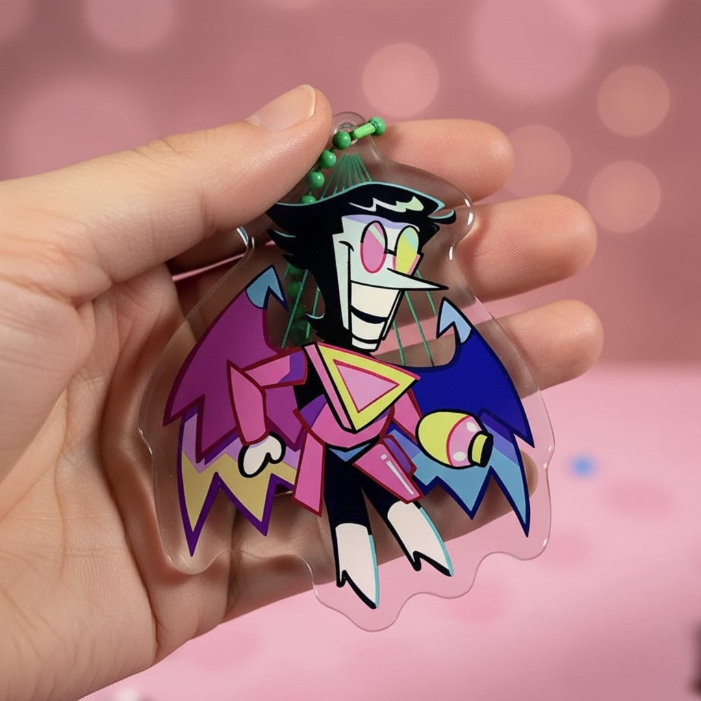 The Spamton NEO DELTARUNE Keychain presented as a thoughtful gift for a DELTARUNE fan or collector of final boss merchandise.