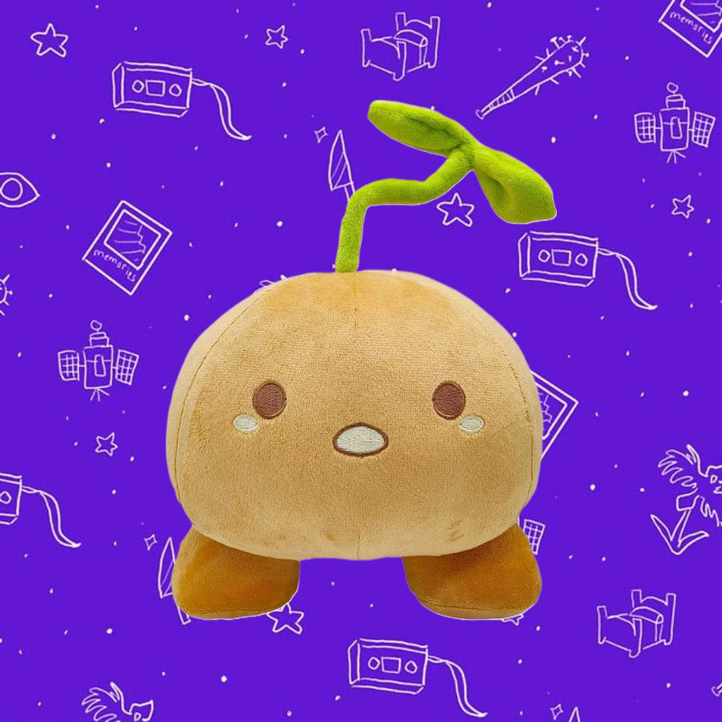Sprout Mole Plush Toy, Omori Merch Stuffed Doll Cartpitol
