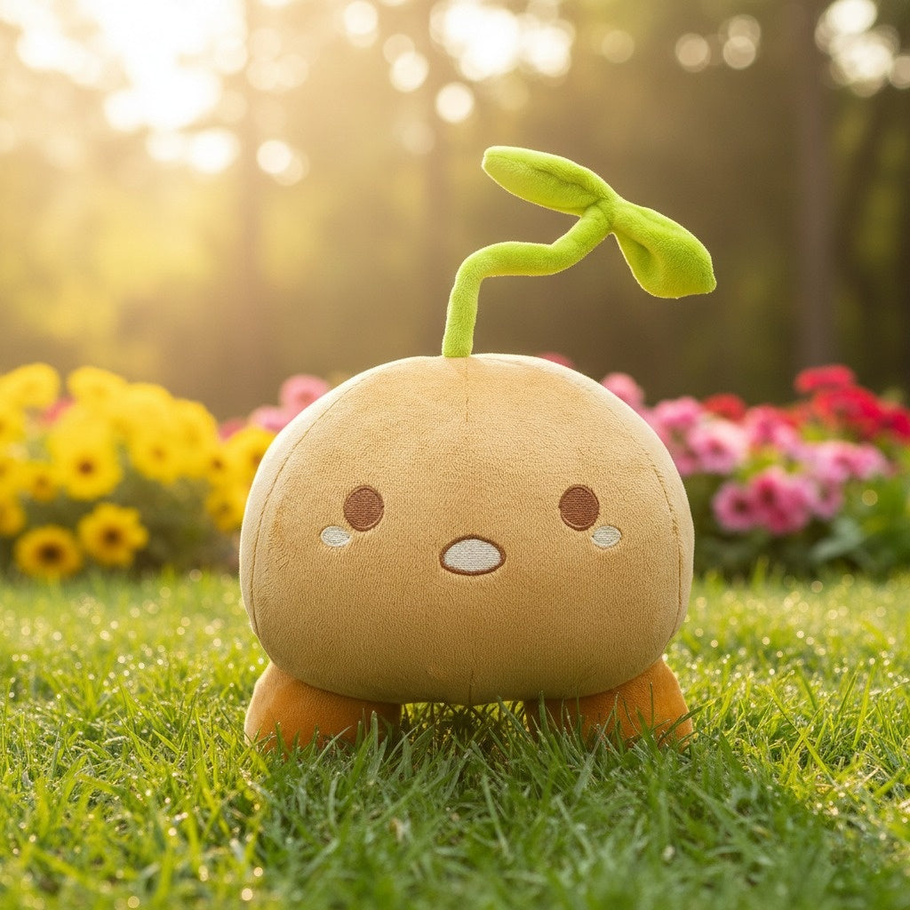 Sprout Mole Plush Toy, Omori Merch Stuffed Doll Cartpitol