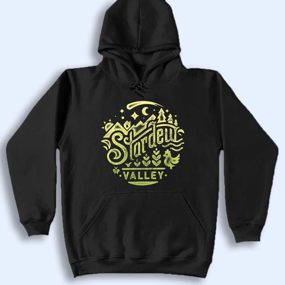 Stardew Valley Classic T-Shirt, Iconic Game Title Fan Apparel Cartpitol
