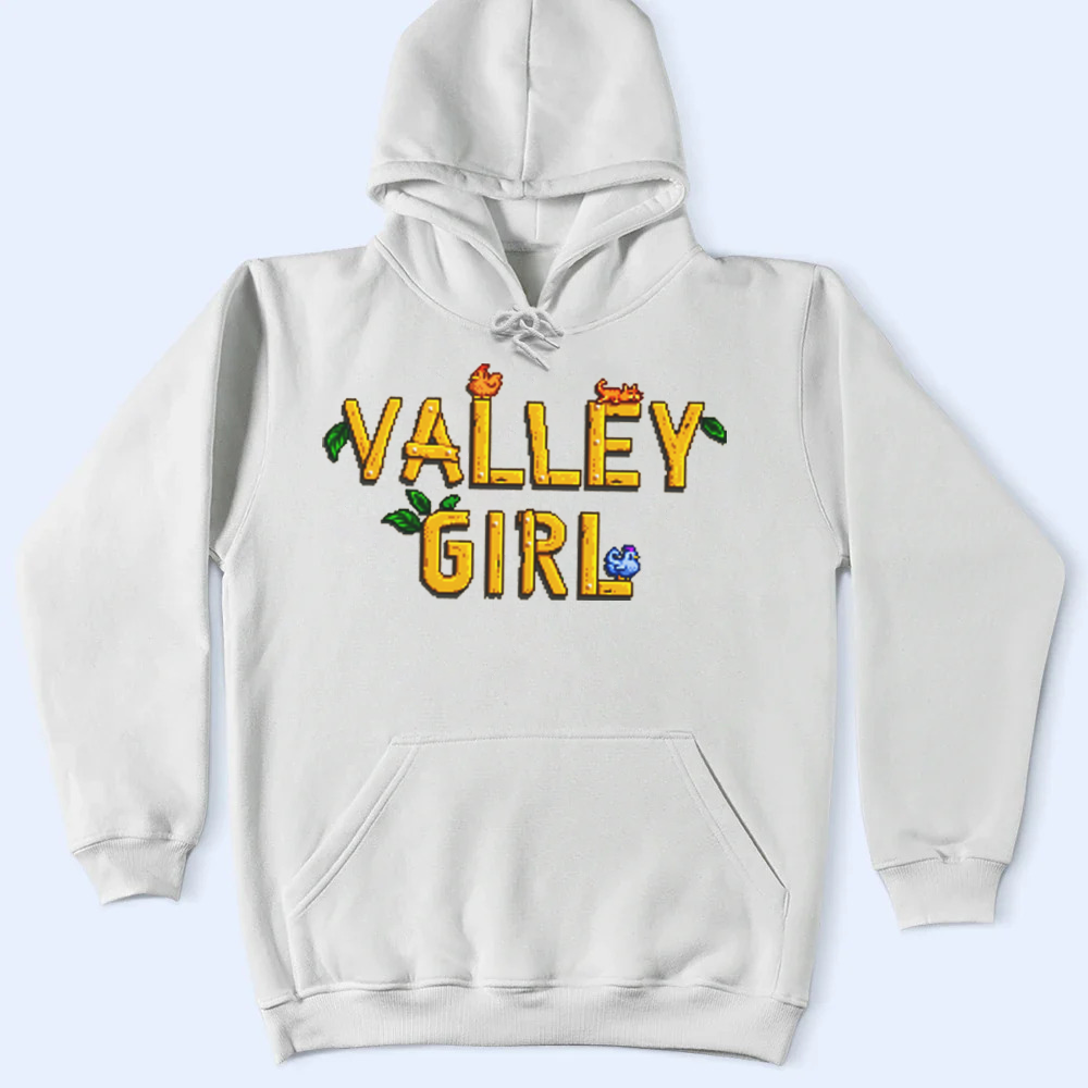 Stardew Valley "Valley Girl" T-Shirt - Pelican Town Farm Life Tee Cartpitol