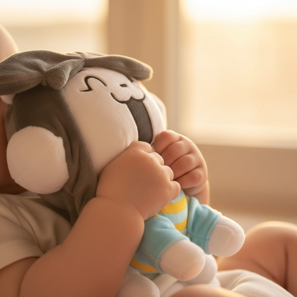 Temmie Plush Toy soft toy, a fun and unique piece of Undertale Merch for any fan.