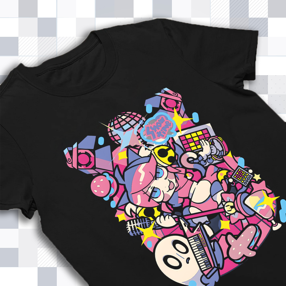 Undertale "Showtime" Mettaton T-Shirt, Glamorous Robot Apparel Cartpitol