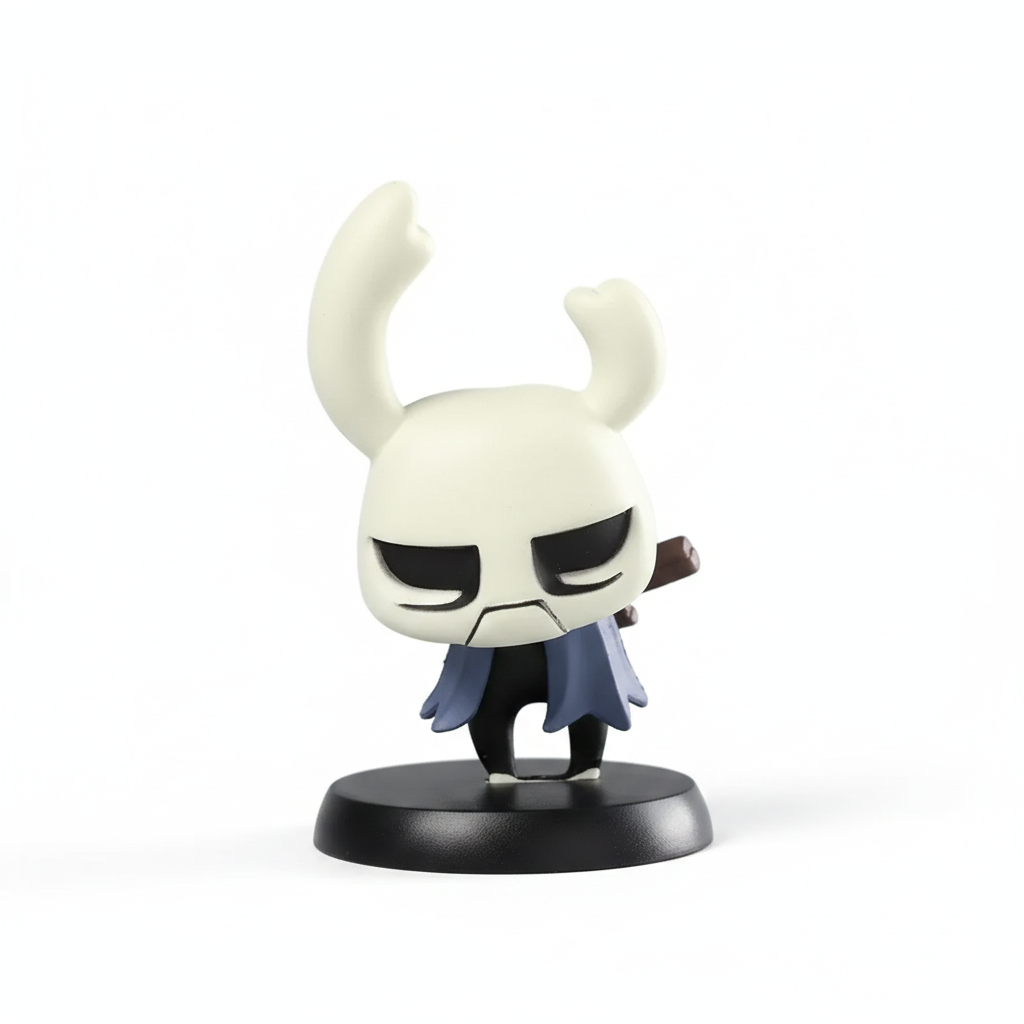Front view of the Zote Mini Figure, the ultimate Hollow Knight Merch collectible.